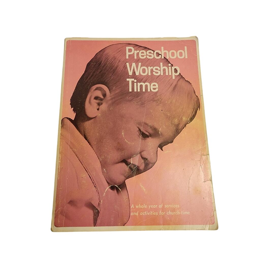 Vintage 1971 Preschool Worship Time 3100 Standard Publishing
